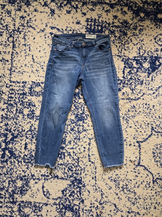 pistola Pants - pistola Blue Cropped Ankle Jeans